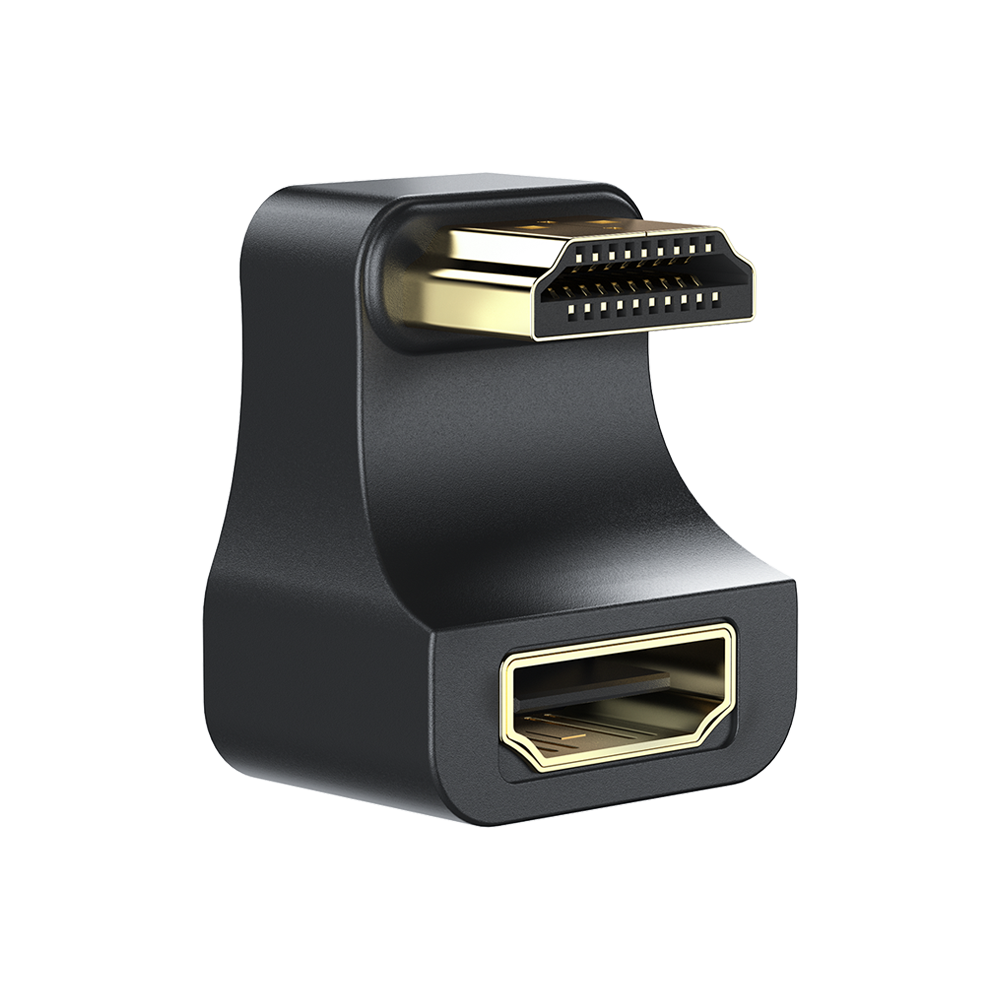 UAdapter - Adaptador Hdmi 2.1 8k Mini Conector Hdmi Fêmea Para Macho Compatível Com Monitores