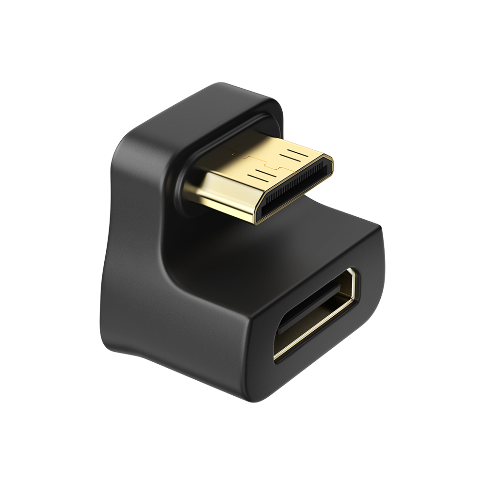 UAdapter - Adaptador Hdmi 2.1 8k Mini Conector Hdmi Fêmea Para Macho Compatível Com Monitores